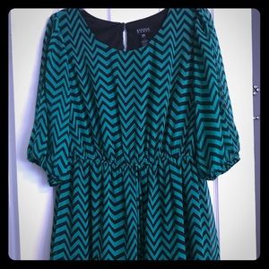 Enfocus Chevron Dress 16w